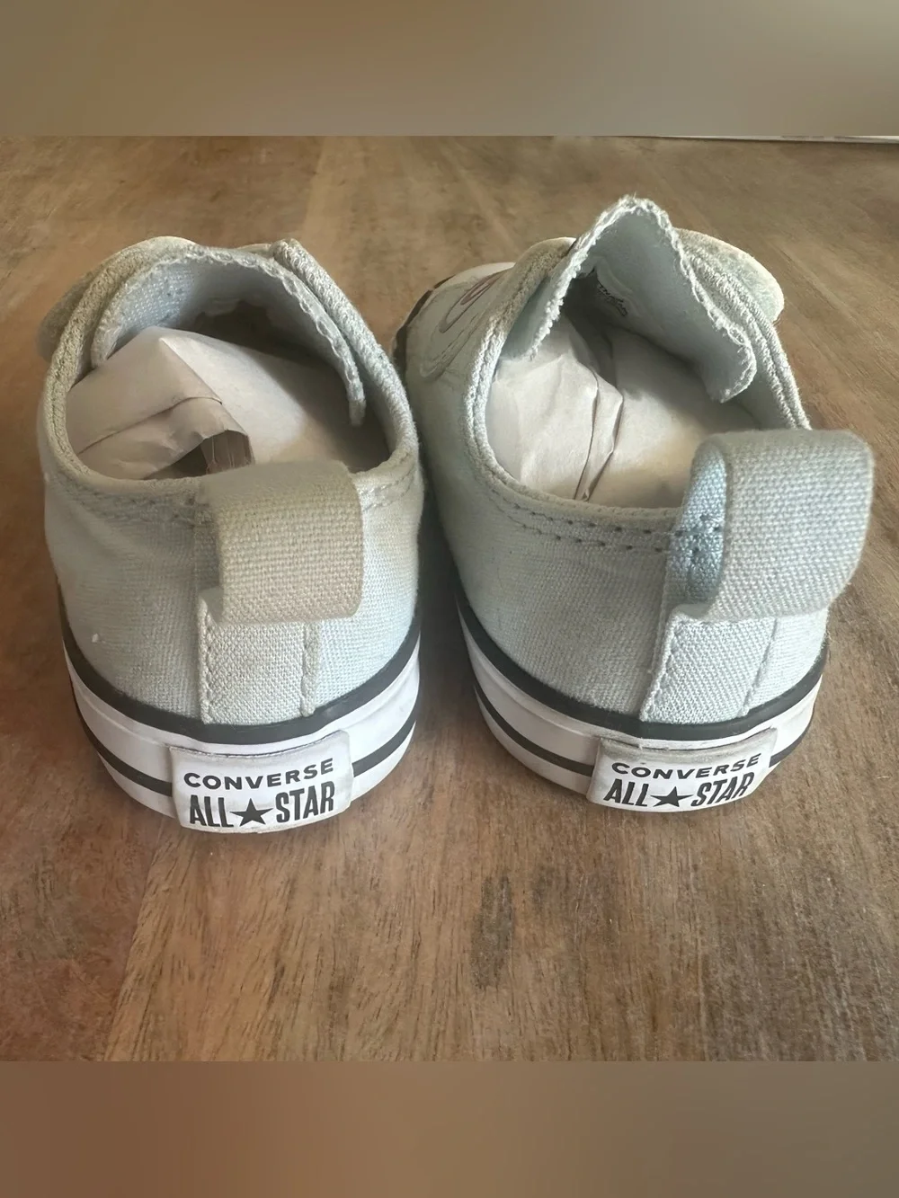 Converse Chuck Taylor All Star Heart Strap Easy-On Toddler Girls Sneakers Size 6